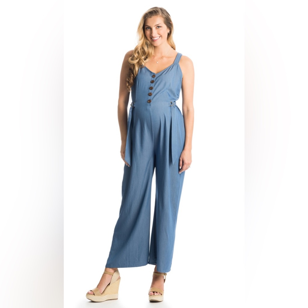 NWOT Everly Grey maternity jumpsuit